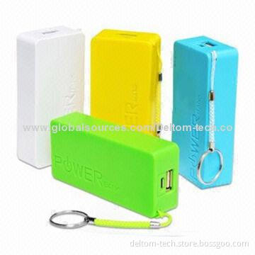 Perfume 2,600mAh Portable Power Banks for Universal, with 5V/1A Input
